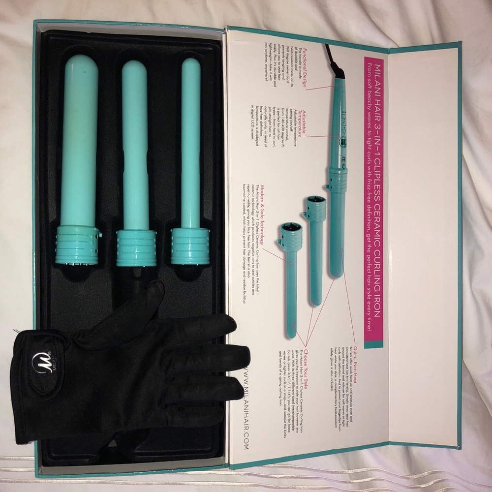 3-in-1 ceramic Curling Wand